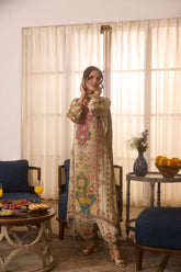 Noori Anarkali Plazzo Set suit set